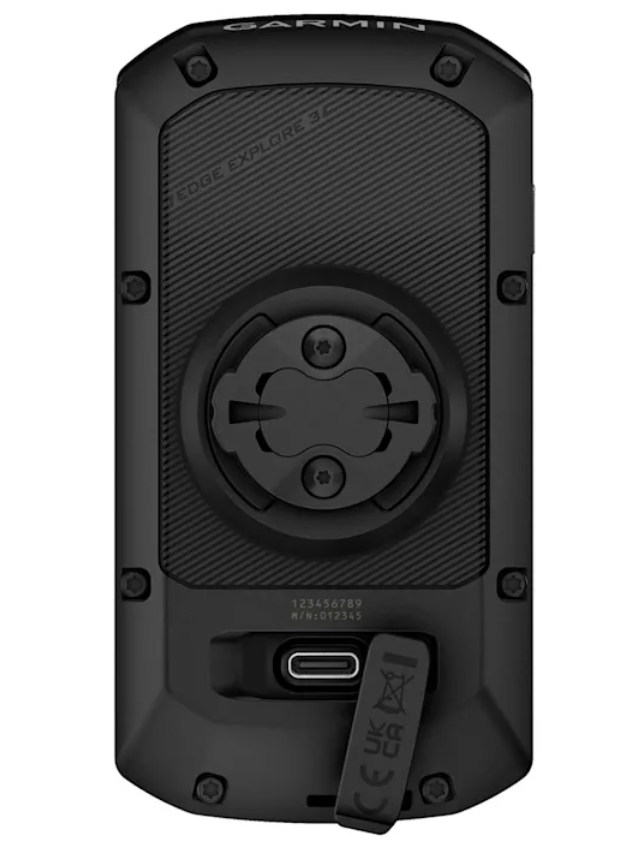 Garmin Edge Explore 3 Plus, Easy-to-Use Bike Computer, Built-In Speaker & Microphone, Voice Control, Superior Navigation, Responsive Touchscreen Display (010-04661-10)