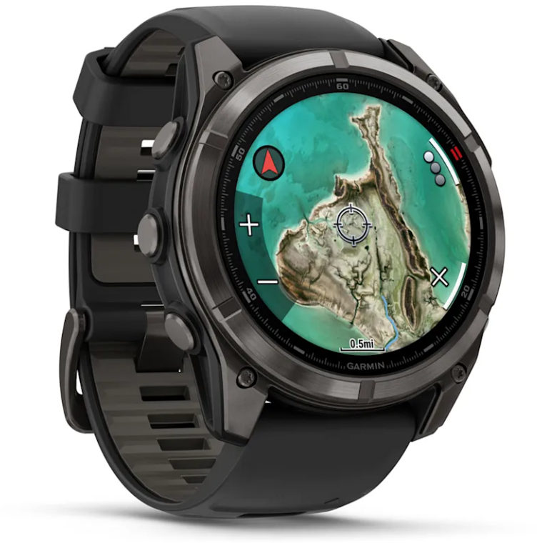 Garmin Fenix 8 Pro – 51 mm MicroLED Premium Multisport GPS Smartwatch, Sapphire Lens, inReach Technology (010-03380-00) w/ Wearable4U Bundle