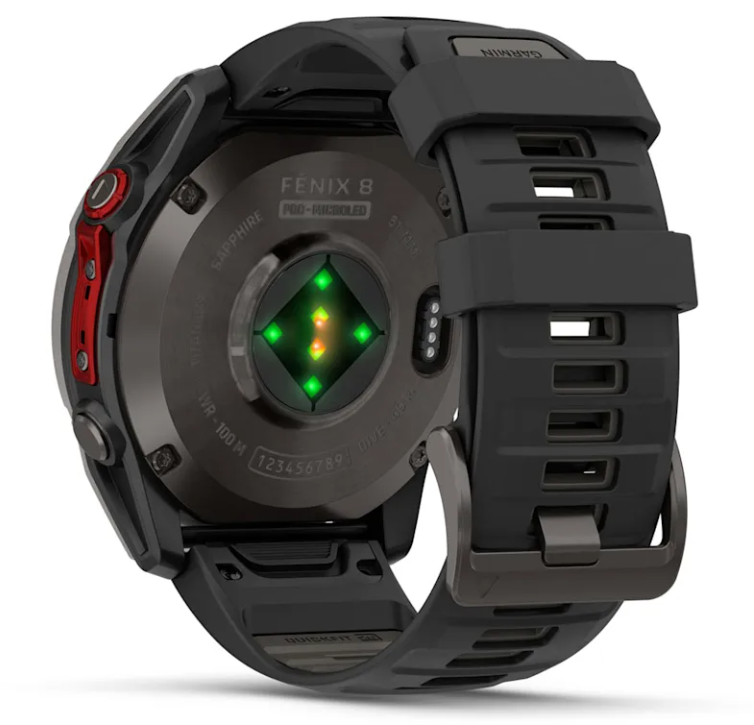 Garmin Fenix 8 Pro – 51 mm MicroLED Premium Multisport GPS Smartwatch, Sapphire Lens, inReach Technology (010-03380-00) w/ Wearable4U Bundle