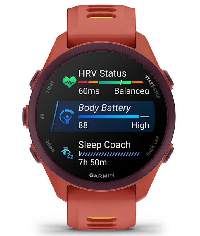 Garmin Forerunner 170 Music GPS Running Smartwatch AMOLED Touchscreen Display