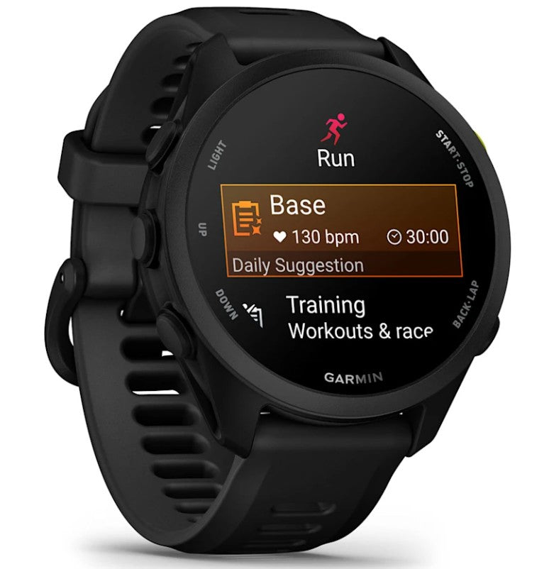 Garmin Forerunner 70 Easy-to-Use GPS Running Smartwatch AMOLED Touchscreen Display