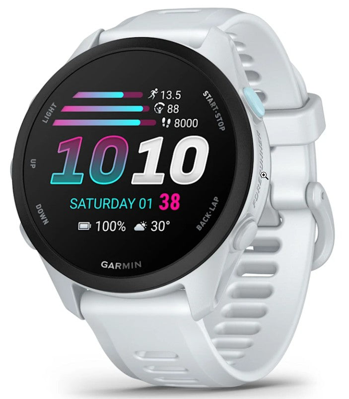 Garmin Forerunner 70 Easy-to-Use GPS Running Smartwatch AMOLED Touchscreen Display