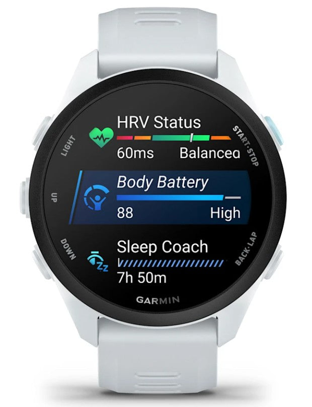 Garmin Forerunner 70 Easy-to-Use GPS Running Smartwatch AMOLED Touchscreen Display