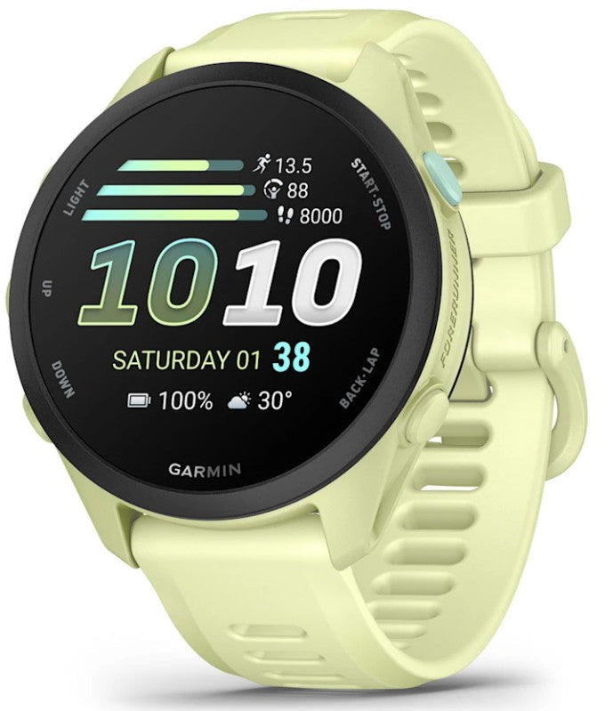 Garmin Forerunner 70 Easy-to-Use GPS Running Smartwatch AMOLED Touchscreen Display