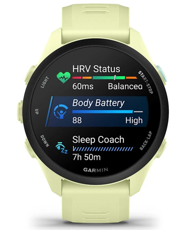 Garmin Forerunner 70 Easy-to-Use GPS Running Smartwatch AMOLED Touchscreen Display