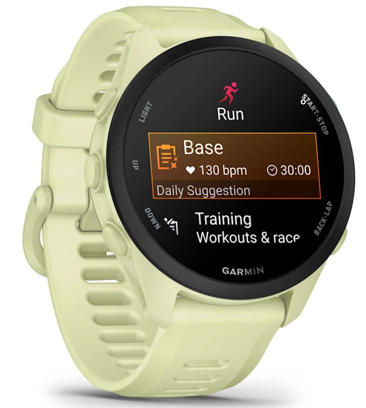 Garmin Forerunner 70 Easy-to-Use GPS Running Smartwatch AMOLED Touchscreen Display