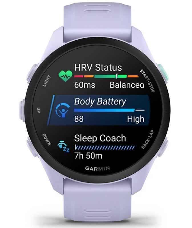 Garmin Forerunner 70 Easy-to-Use GPS Running Smartwatch AMOLED Touchscreen Display