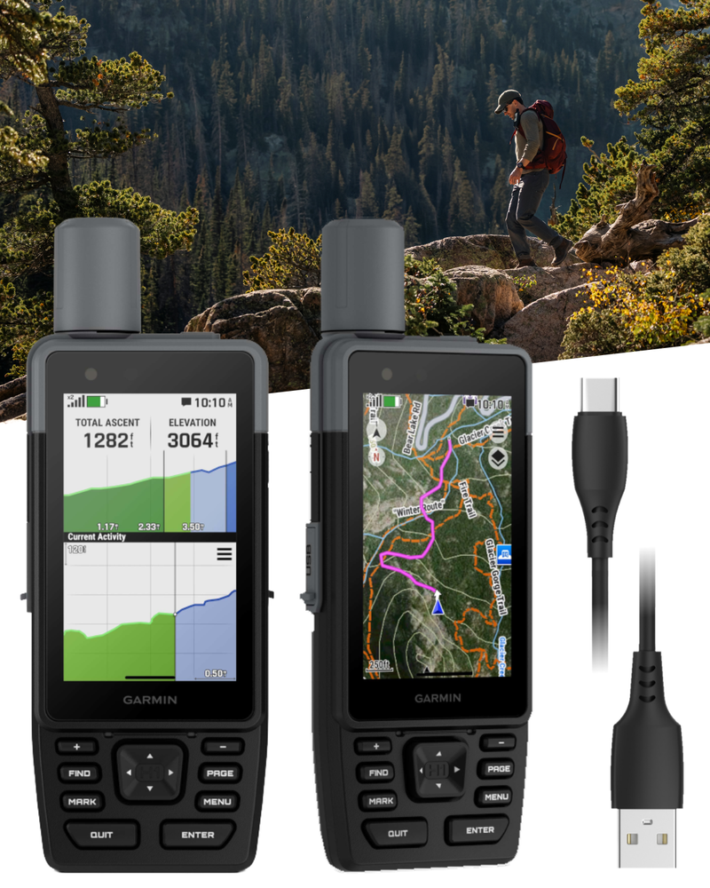 GPSMAP H1, Premium GPS Handheld Navigator with Color Touchscreen and Buttons