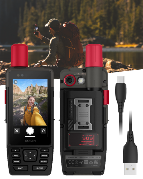 GPSMAP H1i Plus, Premium GPS Handheld Navigator with inReach Plus Technology