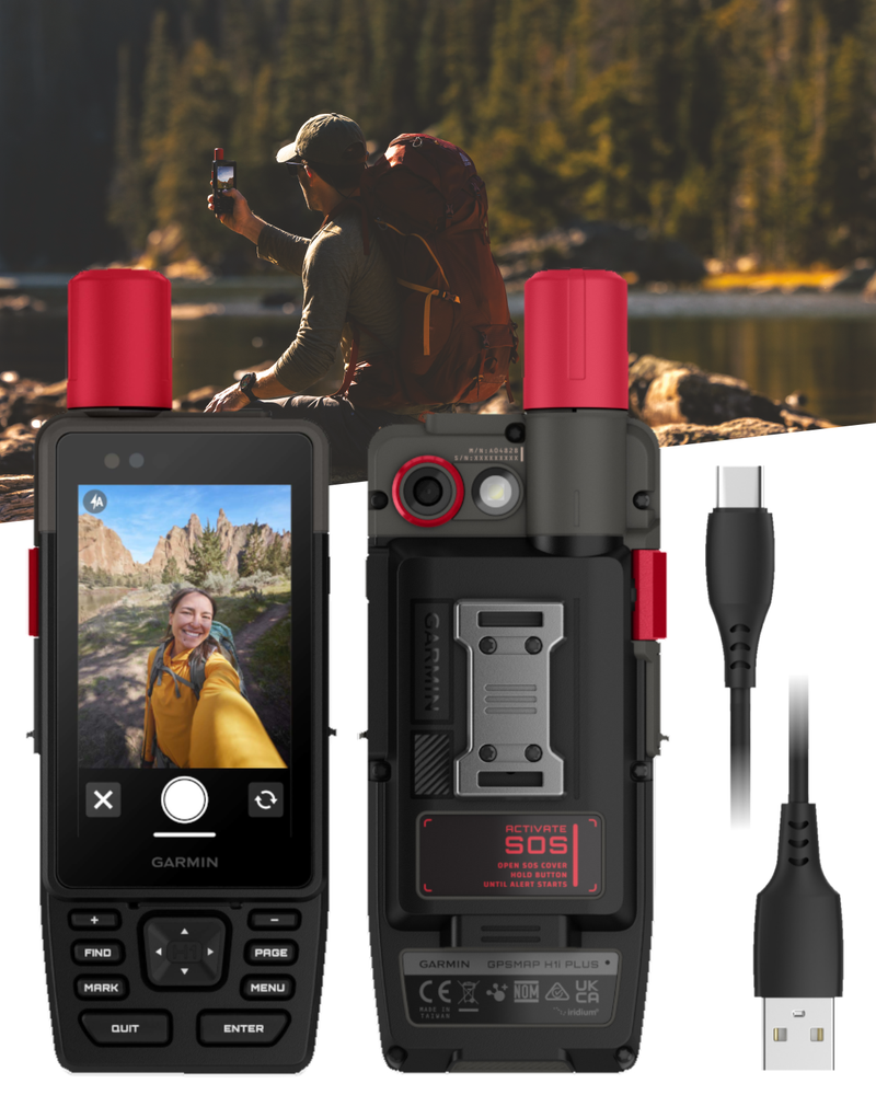 GPSMAP H1i Plus, Premium GPS Handheld Navigator with inReach Plus Technology