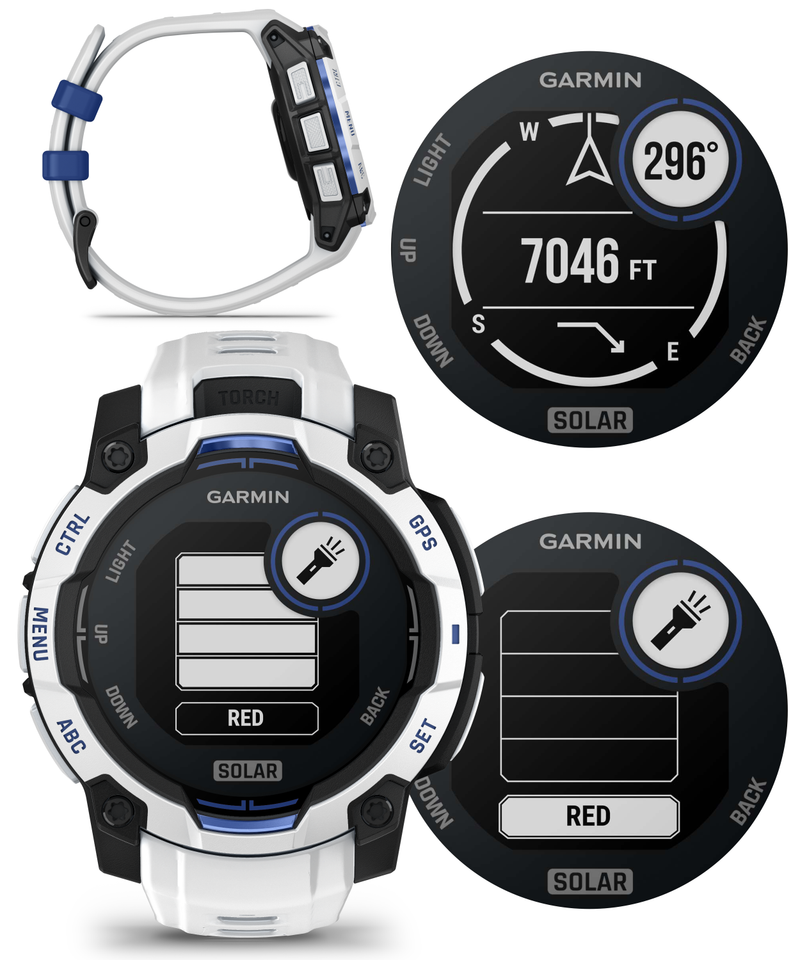 Garmin Instinct 3 Rugged Outdoor GPS Smartwatch – 45/50mm AMOLED & SOLAR, Supernova Collection, Limited Edition Color, Health & Fitness Tracking | Werable4U Bundle