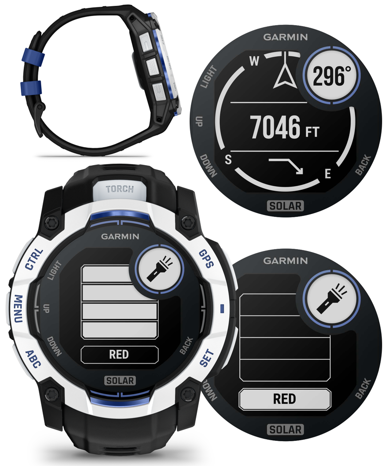 Garmin Instinct 3 Rugged Outdoor GPS Smartwatch – 45/50mm AMOLED & SOLAR, Supernova Collection, Limited Edition Color, Health & Fitness Tracking | Werable4U Bundle