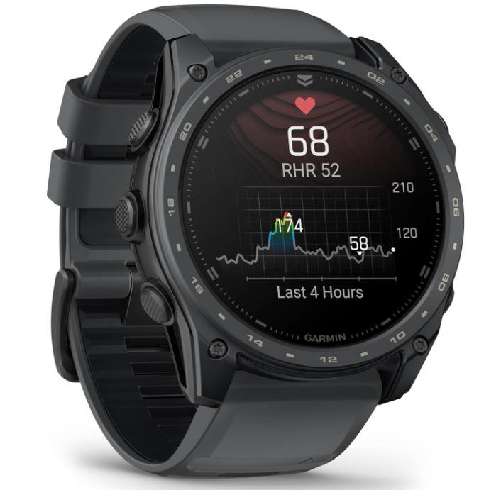 Garmin Tactix 8 – 51mm Cerakote, Premium Tactical GPS Smartwatch, AMOLED Display, Applied Ballistics Solver | Wearable4U Bundle