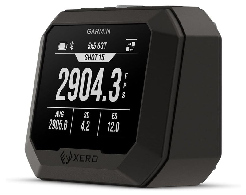 Garmin Xero C2 Chronograph, Compact Reliable Chronograph, Tracks Up to 10 Shots Per Second, from 100 to 5000 FPS ( 010-03953-00) with Wearable4U PowerBank Bundle