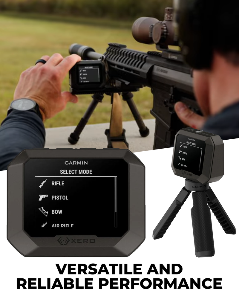 Garmin Xero C2 Chronograph, Compact Reliable Chronograph, Tracks Up to 10 Shots Per Second, from 100 to 5000 FPS ( 010-03953-00) with Wearable4U PowerBank Bundle