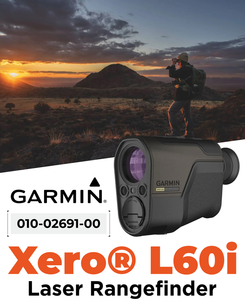 Garmin Xero L60i Premium Rangefinder, High-Resolution, Full-Color Graphic Overlay, Displays Distance, Mapping, Navigation ( 010-02691-00) with Wearable4U PowerBank Bundle
