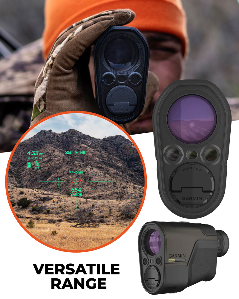 Garmin Xero L60i Premium Rangefinder, High-Resolution, Full-Color Graphic Overlay, Displays Distance, Mapping, Navigation ( 010-02691-00) with Wearable4U PowerBank Bundle
