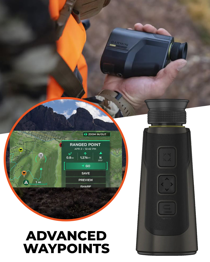 Garmin Xero L60i Premium Rangefinder, High-Resolution, Full-Color Graphic Overlay, Displays Distance, Mapping, Navigation ( 010-02691-00) with Wearable4U PowerBank Bundle