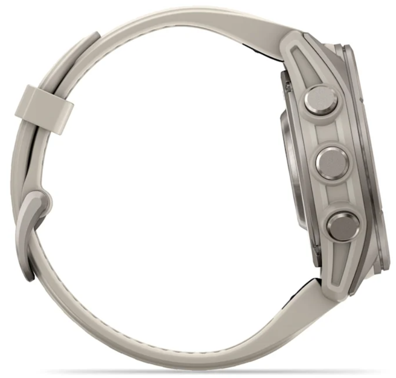 Garmin Fenix 9 AMOLED Premium Multisport GPS Smartwatch, Titanium, Sapphire