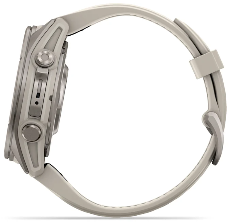 Garmin Fenix 9 AMOLED Premium Multisport GPS Smartwatch, Titanium, Sapphire