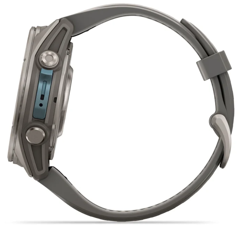 Garmin Fenix 9 AMOLED Premium Multisport GPS Smartwatch, Titanium, Sapphire