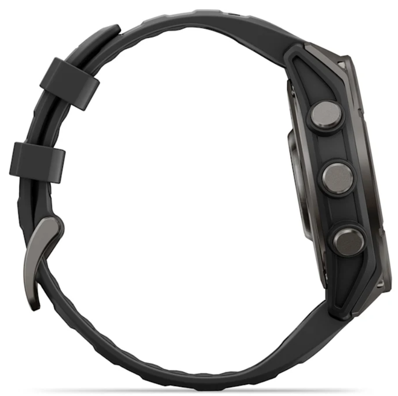 Garmin Fenix 9 AMOLED Premium Multisport GPS Smartwatch, Titanium, Sapphire
