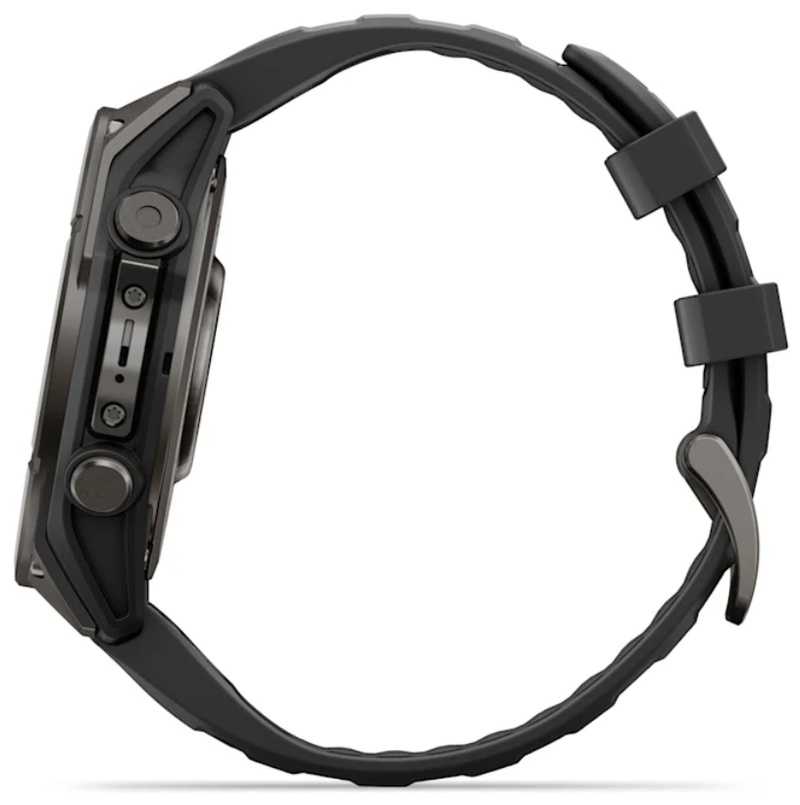 Garmin Fenix 9 AMOLED Premium Multisport GPS Smartwatch, Titanium, Sapphire