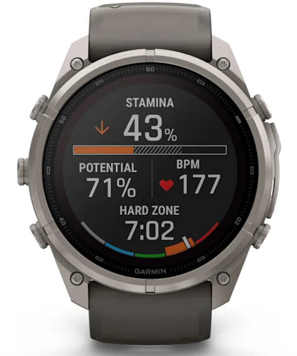 Garmin Fenix 9 Pro SOLAR Premium Multisport GPS Smartwatch, Titanium, Sapphire