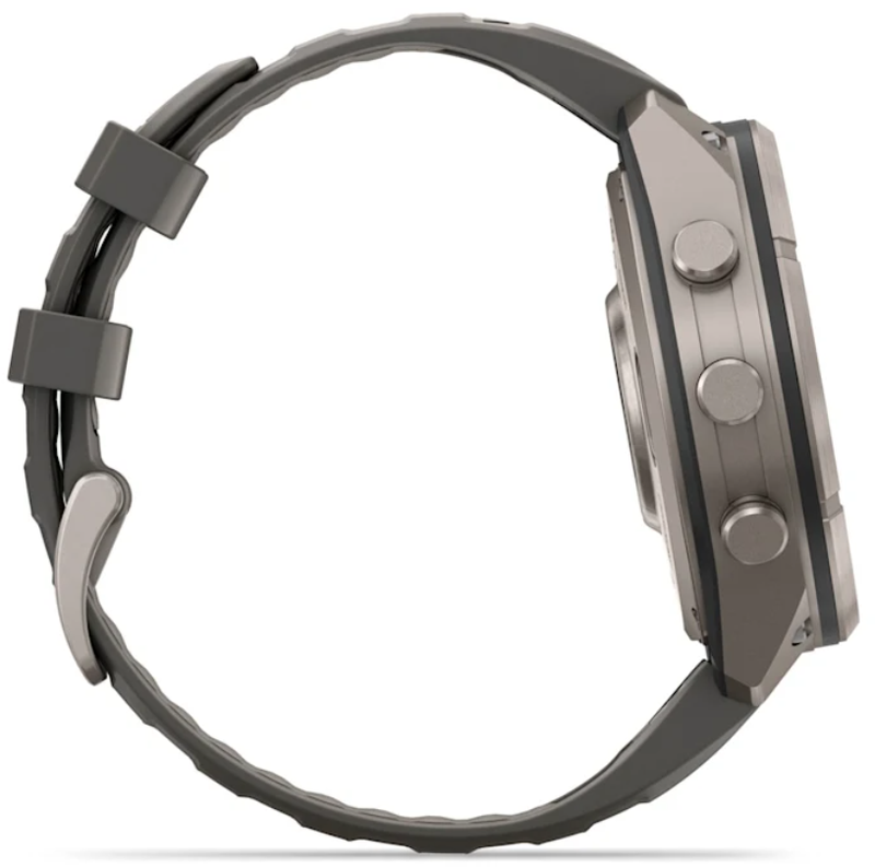 Garmin Fenix 9 Pro SOLAR Premium Multisport GPS Smartwatch, Titanium, Sapphire, inReach Connectivity