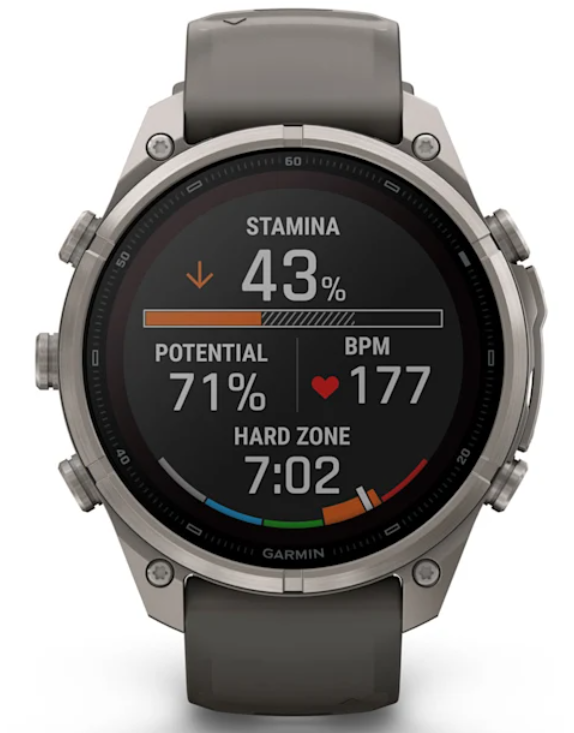 Garmin Fenix 9 Pro SOLAR Premium Multisport GPS Smartwatch, Titanium, Sapphire, inReach Connectivity