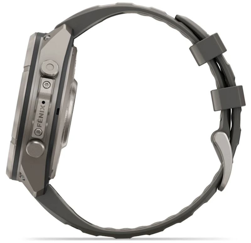 Garmin Fenix 9 Pro SOLAR Premium Multisport GPS Smartwatch, Titanium, Sapphire, inReach Connectivity