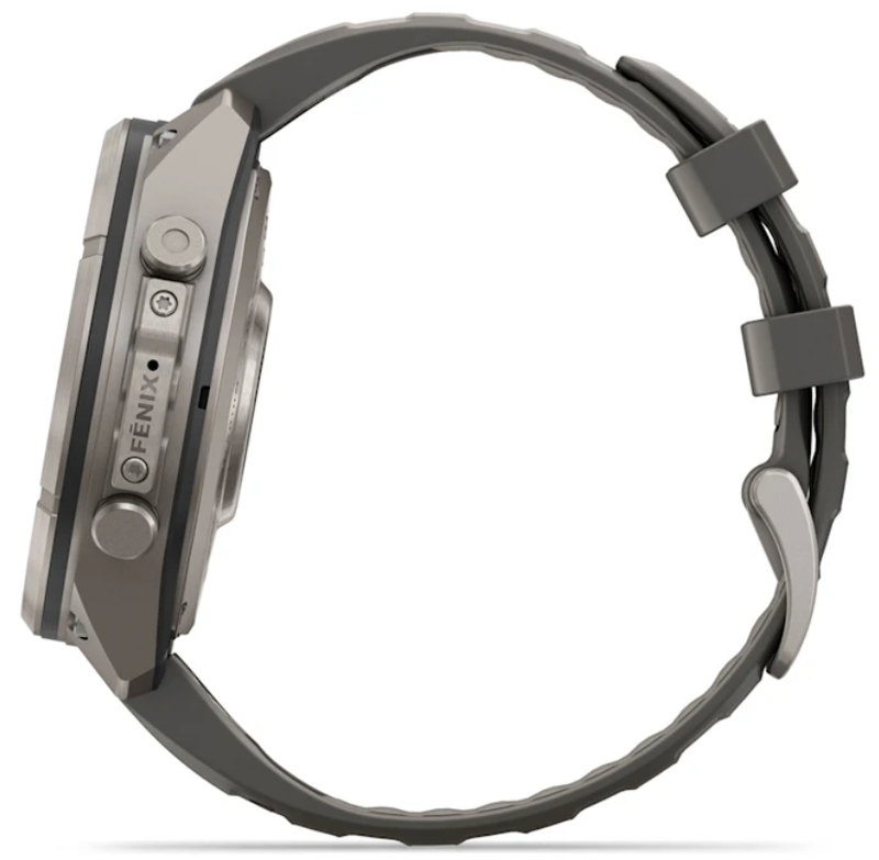 Garmin Fenix 9 Pro SOLAR Premium Multisport GPS Smartwatch, Titanium, Sapphire