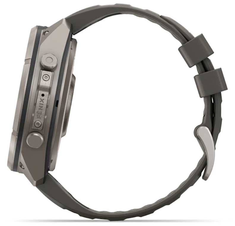 Garmin Fenix 9 Pro SOLAR Premium Multisport GPS Smartwatch, Titanium, Sapphire, inReach Connectivity