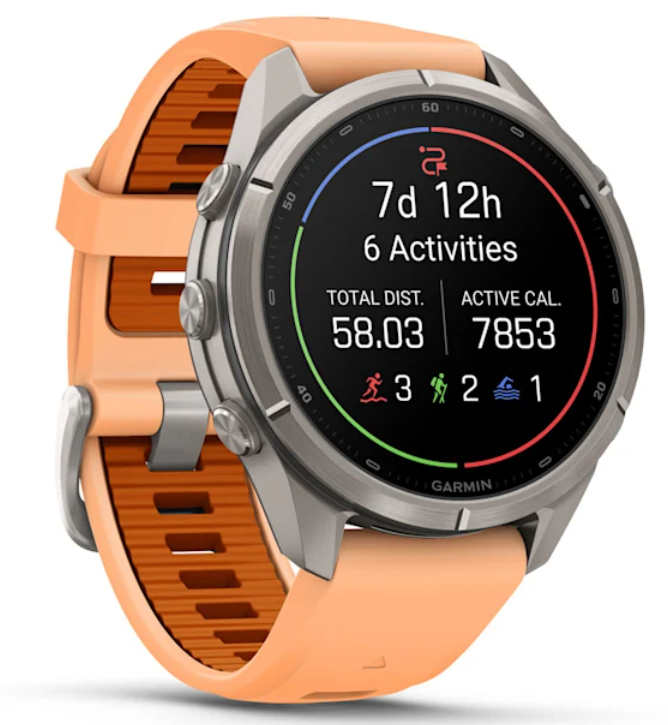 Garmin Fenix 9 Pro AMOLED Premium Multisport GPS Smartwatch, Titanium, Sapphire, inReach Connectivity