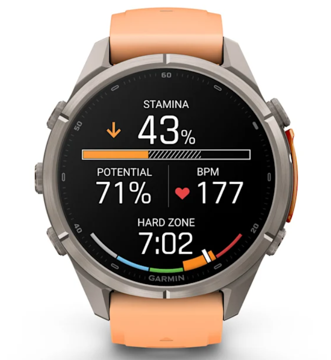 Garmin Fenix 9 Pro AMOLED Premium Multisport GPS Smartwatch, Titanium, Sapphire