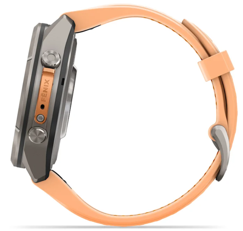 Garmin Fenix 9 Pro AMOLED Premium Multisport GPS Smartwatch, Titanium, Sapphire