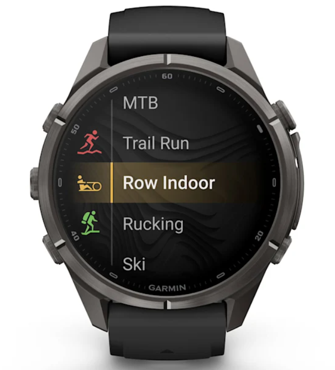 Garmin Fenix 9 Pro AMOLED Premium Multisport GPS Smartwatch, Titanium, Sapphire, inReach Connectivity