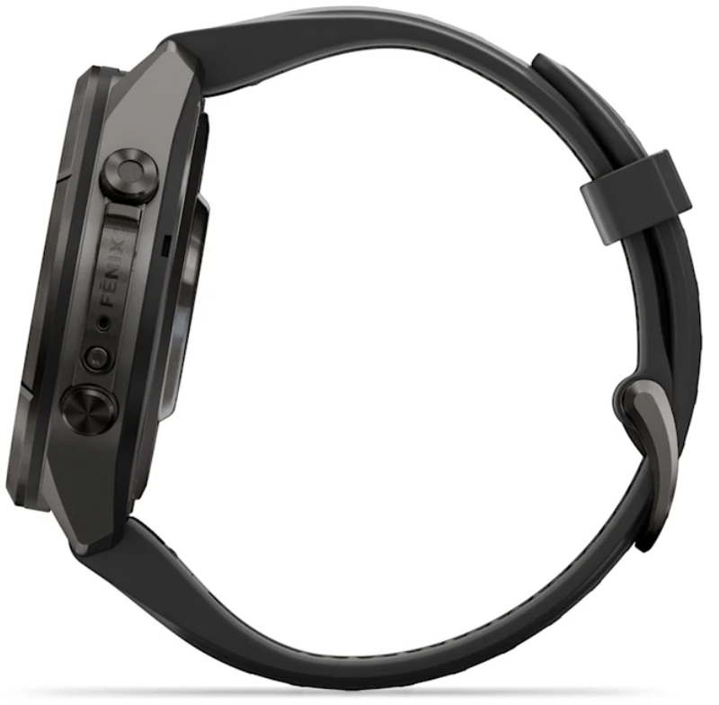 Garmin Fenix 9 Pro AMOLED Premium Multisport GPS Smartwatch, Titanium, Sapphire, inReach Connectivity