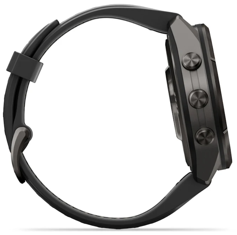 Garmin Fenix 9 Pro AMOLED Premium Multisport GPS Smartwatch, Titanium, Sapphire