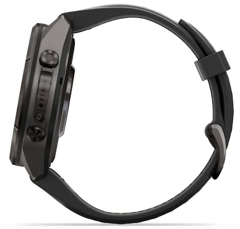 Garmin Fenix 9 Pro AMOLED Premium Multisport GPS Smartwatch, Titanium, Sapphire