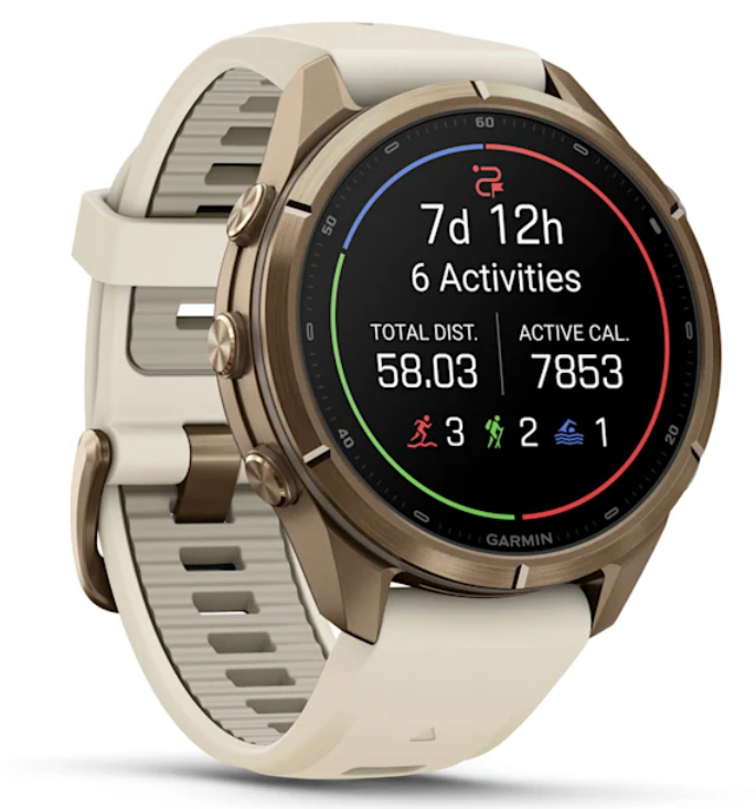 Garmin Fenix 9 Pro AMOLED Premium Multisport GPS Smartwatch, Titanium, Sapphire, inReach Connectivity