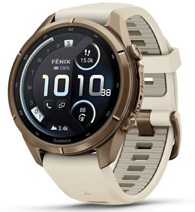 Garmin Fenix 9 Pro AMOLED Premium Multisport GPS Smartwatch, Titanium, Sapphire, inReach Connectivity