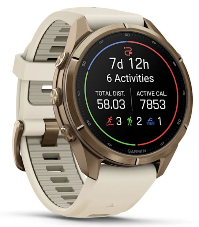 Garmin Fenix 9 Pro AMOLED Premium Multisport GPS Smartwatch, Titanium, Sapphire