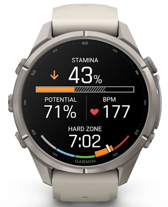 Garmin Fenix 9 Pro AMOLED Premium Multisport GPS Smartwatch, Titanium, Sapphire
