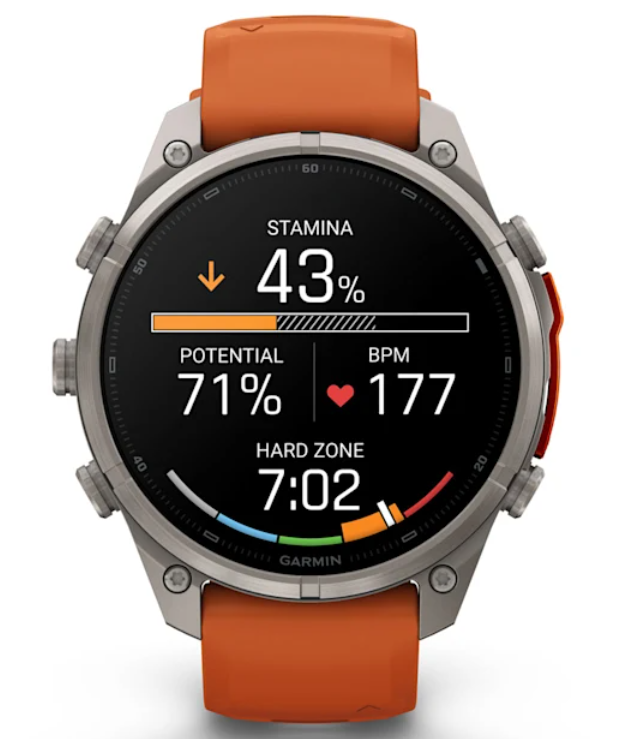 Garmin Fenix 9 Pro AMOLED Premium Multisport GPS Smartwatch, Titanium, Sapphire