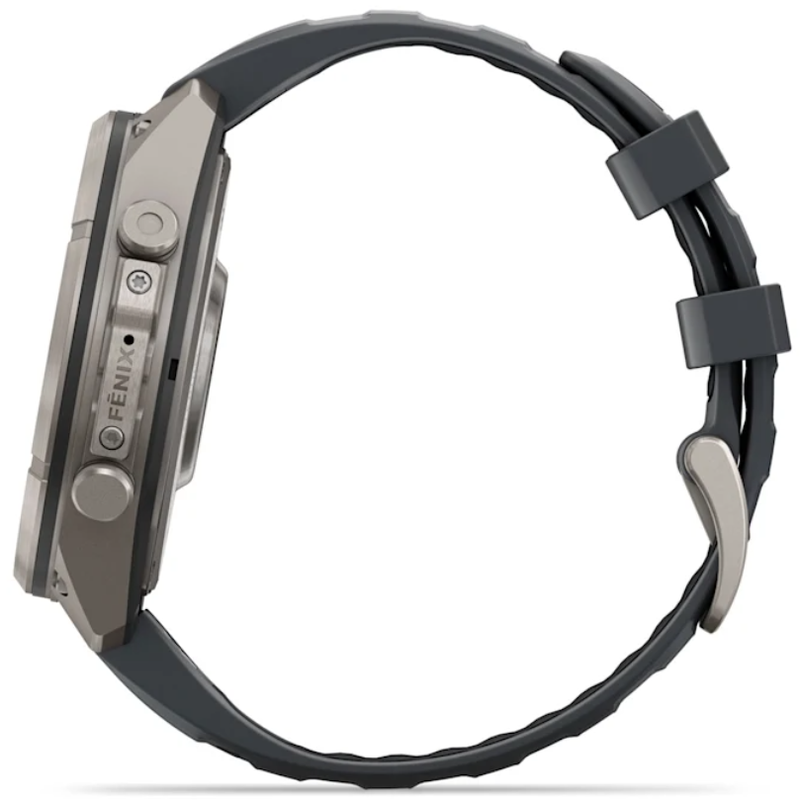 Garmin Fenix 9 Pro AMOLED Premium Multisport GPS Smartwatch, Titanium, Sapphire, inReach Connectivity