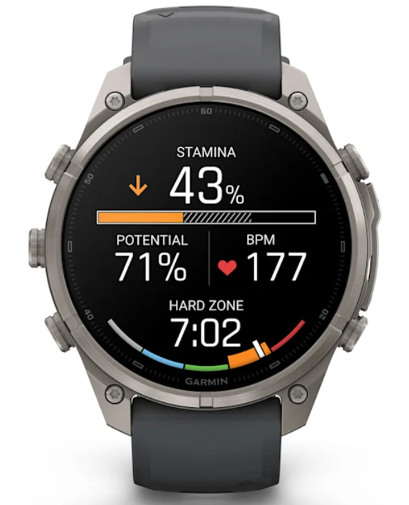Garmin Fenix 9 Pro AMOLED Premium Multisport GPS Smartwatch, Titanium, Sapphire, inReach Connectivity
