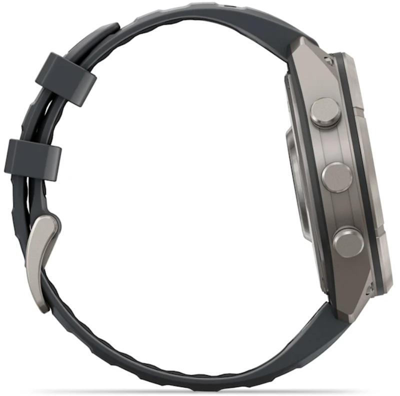 Garmin Fenix 9 Pro AMOLED Premium Multisport GPS Smartwatch, Titanium, Sapphire, inReach Connectivity