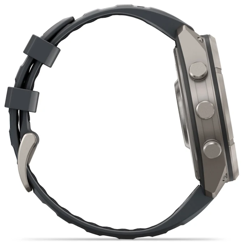 Garmin Fenix 9 Pro AMOLED Premium Multisport GPS Smartwatch, Titanium, Sapphire