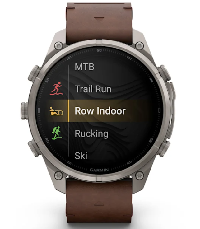 Garmin Fenix 9 Pro AMOLED Premium Multisport GPS Smartwatch, Titanium, Sapphire, inReach Connectivity